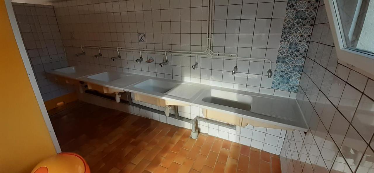 Tente Cabane du Camping Hautoreille Bannes  Bagian luar foto
